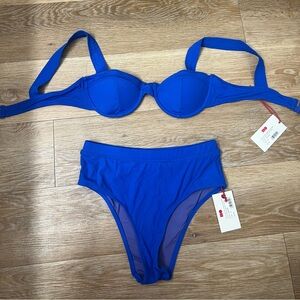 NWT Solid and Striped LILO top and bottom size S